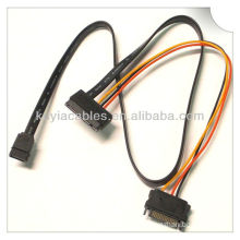Micro SATA Cable with 15 Pin Power and SATA III DATA Adapter Cable